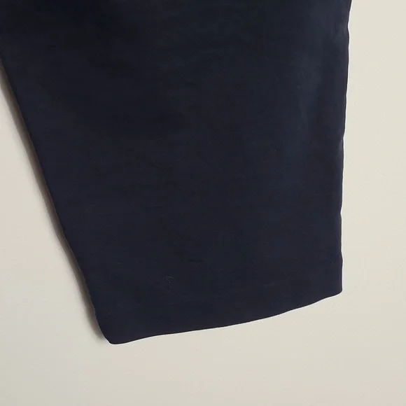 LOFT The Riviera Slim Cropped Pant in Navy Blue Size 14 - Picture 10 of 14